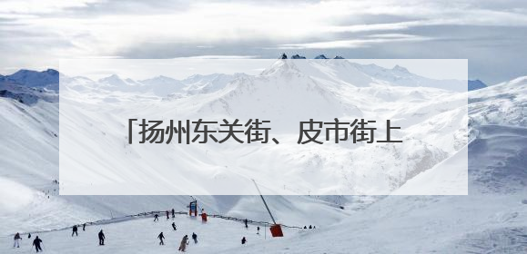 扬州东关街、皮市街上榜江苏省夜间消费集聚商圈，成为古城老街打造“夜经济”的样本